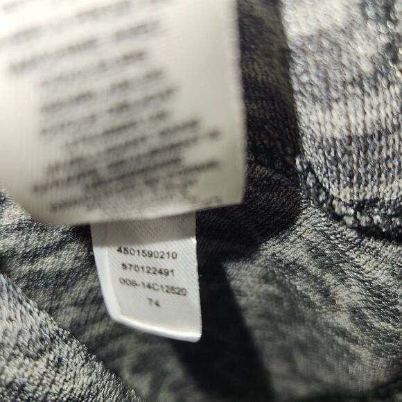 Chico’s Leopard Print L/S Slouchy Cowl Neck Tunic Size 3 (18) PLUS Lagenlook - Picture 4 of 8